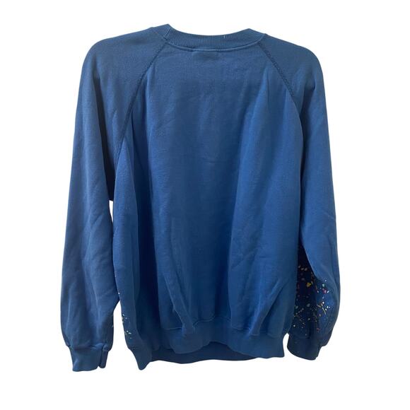 90’s Hanes Artist New York Raglan Sweatshirt Size XL - Picture 5 of 6